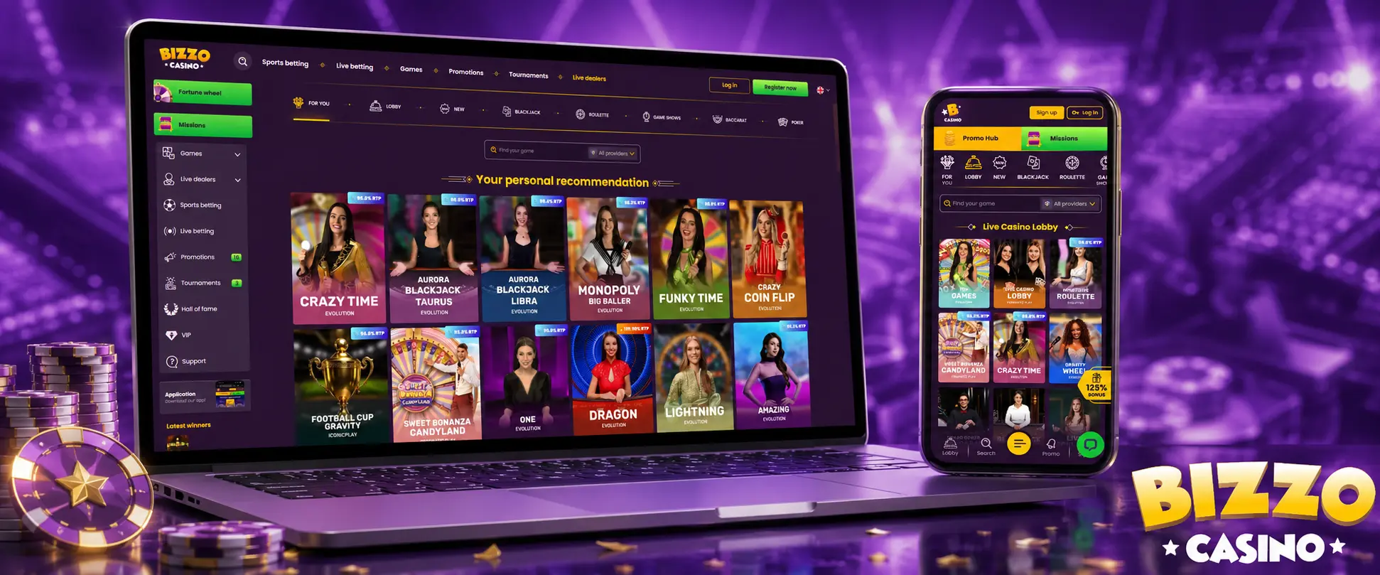 Ako Bizzo Casino spravuje aktualizácie