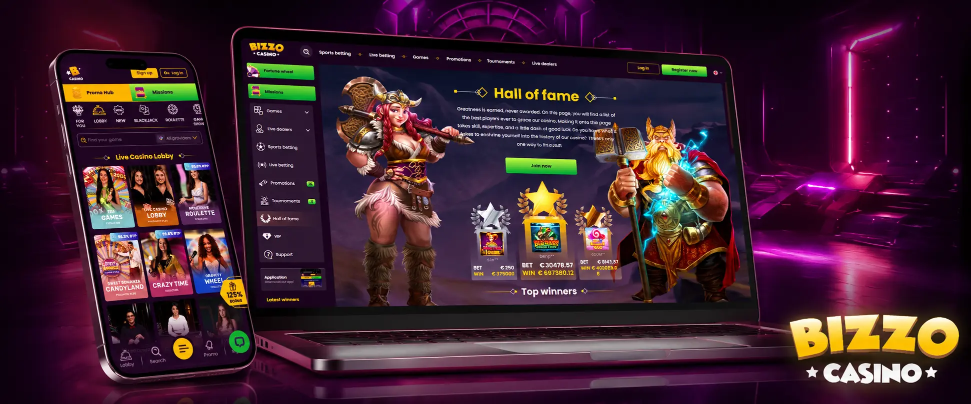 Problémy riešené podporou Bizzo Casino